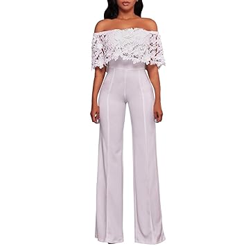 white long pant jumpsuit
