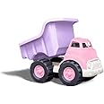 Green Toys Dump Truck in Pink Color - BPA Free, Phthalates Free Play Toys for Improving Gross Motor, Fine Motor Skills. Play 