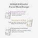MIRAE Beauty 8 Minutes Hydrating Facial Sheet Mask - Hypoallergenic Essence for Intense Hydration, Dry/Combination Skin Locks in Moisture, Tightens and provides a Dewy Glow