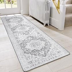 GENIMO Runner Rug 2x8 Non Slip Machine Washable