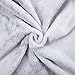 Home Brilliant Euro Pillow Sham 26x26 Pillow Cover Plush Fuzzy Faux Fur, 26 x 26 inches, 66x66cm, Grey