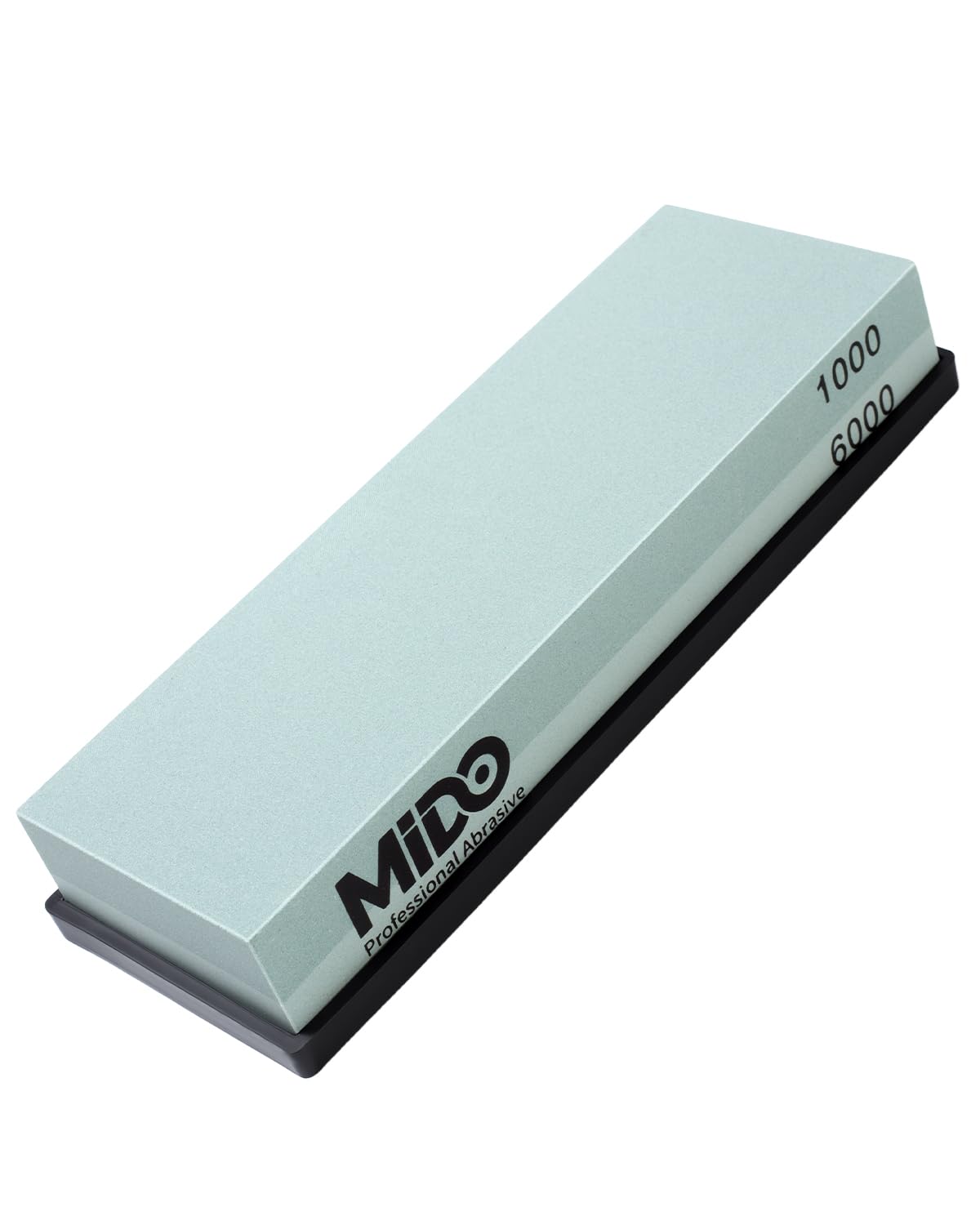 Photo 1 of 1000/6000 Grit knife Sharpening Stone Dual Sided Whetstone with Non-Slip Rubber Base, Premium knife Sharpener for Kitchen, Hunting, Pocket Knives and Blades