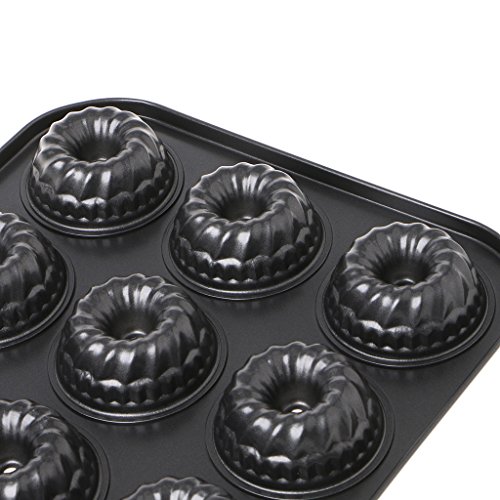Sixsons 1Pc Fluted Cake Pan Extra Thick Bundt Non Stick Biscuit Brownie Baking Mold