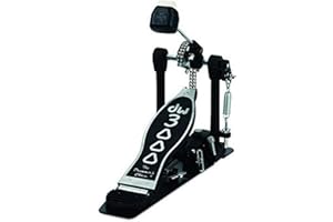 Drum Workshop, Inc. 3000 Series Pedals Bass Drum, Black and Silver, Single (DWCP3000)