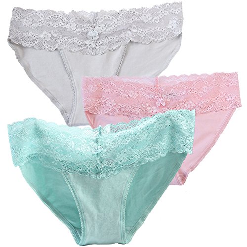 Buy Sujisi Womens Briefs Panties Bikini Panties Hipster Briefs Cotton