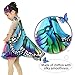iROLEWIN Rainbow Fairy Butterfly-Wings-Costume for Toddler Kids Girls Dress-up Cape Mask Headband Boys Halloween Gifts Toys