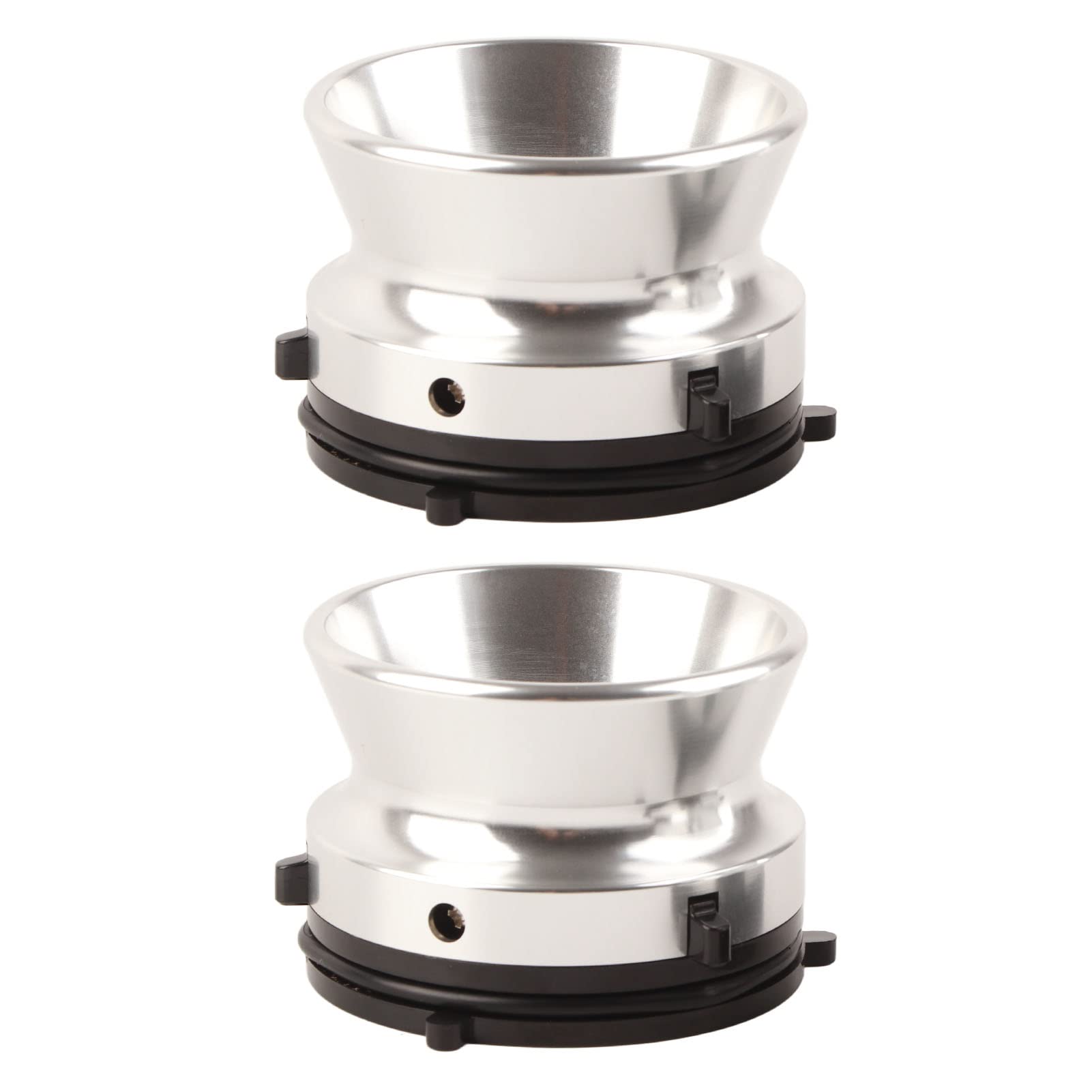 1 Pair NAB Hub Adapters for Studer for for TEAC, 10 Inch Opener Empty Aluminum Alloy Take Up Reel to Reel Small Hub, Tape Reel to Reel Recorder for Studer (silver)