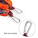 Touz Camping Travel Hammock, Lightweight Portable Parachute Hammock for Backpacking, Camping, Hiking, Travel, Beach, Yard - Holds 450 Lbs