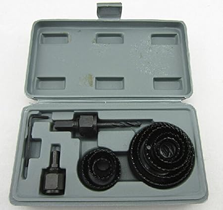 Generic Carbide Twist Drill Bit Hole Saw Tapper Set for Measurement Combination Sheet Trepanned Woodworking Hole Saw