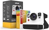 Polaroid Now Gen 2 Instant Camera Black and White i Type 600 Film