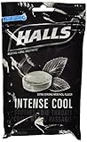 Halls New Intense Cool Menthol Cough Drops, 30 Count