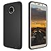 Dretal for Moto Z3 Play Case, Shock-Absorption Armor Magnetic Anti-Slip Texture Protective Case Cover for Motorola Moto Z3 Play (Black)