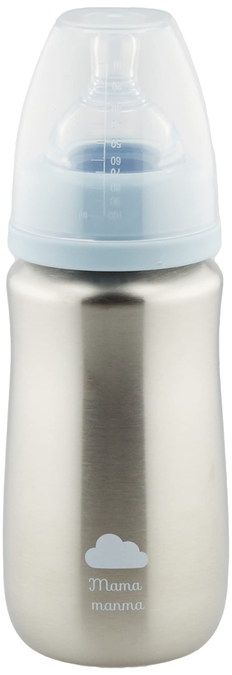 [10mois(ディモワ)]mamamanma(マママンマ) ベビーボトル パウダーブルー 22151004 F商品画像