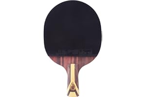 PPBIGU DHS 9 Star 9002/9006 Table Tennis Racket, Professional 5 Wood 2 ALC Offensive Ping Pong Paddle with Hurricane 3 Sticky Rubber