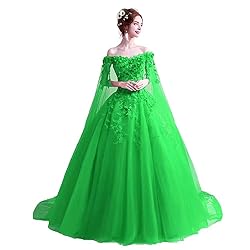 LEJY Women's Off Shoulder Quinceanera Dresses