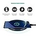 Wemelody Wireless Charger,10W Fast Wireless Charger Charging Pad for Galaxy S9/S9 Plus Note 8/5 S8/S8 Plus S7/S7 Edge S6 Edge Plus, 5W Standard Charge for iPhone X 8/8 Plus and All Qi Enabled Phones