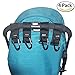 HIG Stroller Hooks - 4 Pack of Baby Stroller Organizer Hook Clip for Multi-Purpose, Hanger for Baby Diaper Bags, Groceries, Clothing, Purse (4PCS-2)