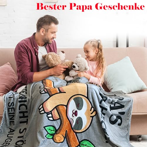 KAAYEE Father's Day Gift, Cuddly Blanket, Father's Day Gift for Dad, Dad Gift for Father's Day, Birthday, Valentine's Day, Birthday Gift, Easter Gift for Dad