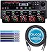 BOSS RC-505 Loop Station Tabletop Looper Bundle with Blucoil 10-FT Balanced XLR Cable, and 5-Pack of Reusable Cable Ties