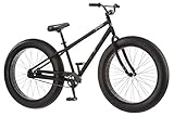 Mongoose Beast Men's Fat Tire Bicycle, Black, 26