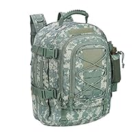 40L Outdoor Expandable Tactical Backpack Military Sport Camping Hiking Trekking Bag (ACU 08001A) by ARMYCAMOUSA