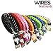 Wires That Work 3366956 Braided Nylon 8 Pin to USB Lightning Charging Cables for iPhone 5,5C,5S,6,6 Plus, iPad 4 Mini, iPod Touch 5,Nano 7 - 2 Pack - Assorted Colors