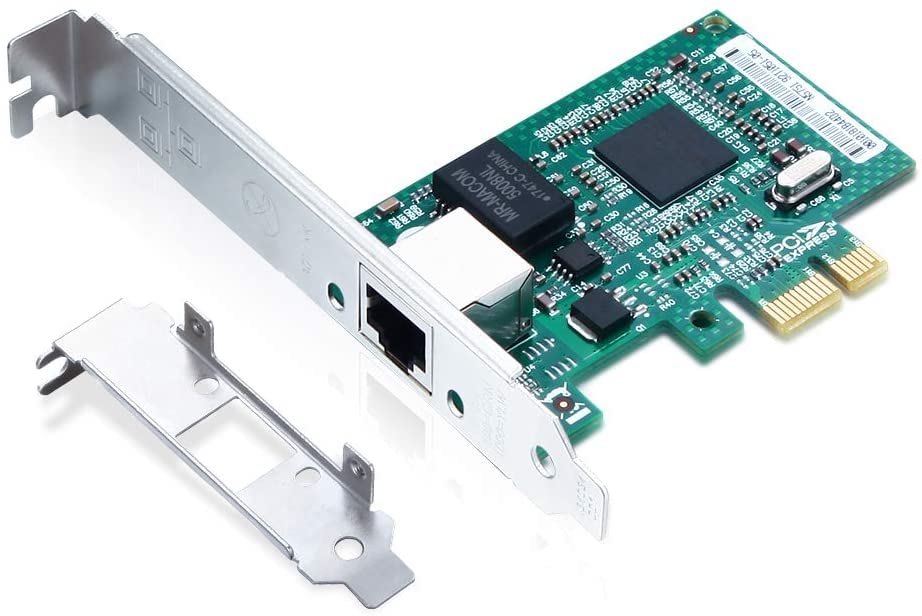 ipolex 1.25G Ethernet Network Card, 1x RJ45+ Port, 10GbE NIC with Broadcom BCM5751 Controller, Support Windows Server/Windows/Linux/VMware (Not Support VMware ESXi 7.0, Mac OS)
