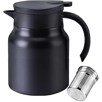 Stack Man 2 Pcs 34 Oz Thermal Coffee Carafe Double Wall Vacuum Carafe - View #8