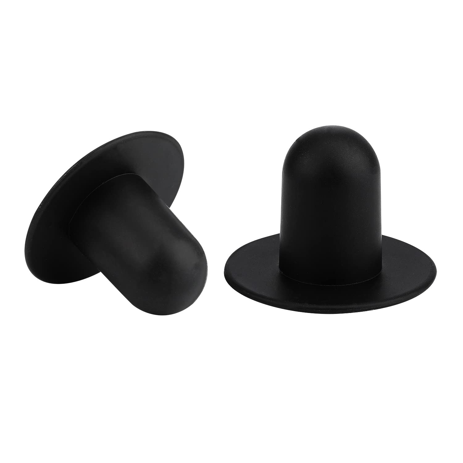 KINBOM Pool Plug Replacement, Compatible with Intex and Bestway, Filter Pump Strainer Hole Plug Stopper Pool Plugs for Above Ground Pool (2pcs, Black)