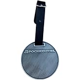 Pocketowel Magnetic Golf Accessory (Golf Landing Pad) Holder with Strap - Round