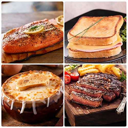 Semlos Butane Torch with Fuel Gauge, Refillable Cooking Torch Lighter