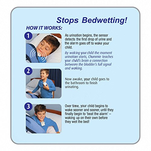Chummie Premium Bedwetting Alarm for Deep Sleepers Award Winning