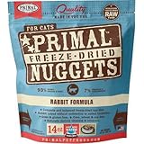 Primal Freeze Dried Cat Food - Rabbit Formula - 14 Oz.