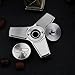 Metal Fidget Spinner Toy made of Stainless Steel by AnyGO - Hand Spinner Toy Stress Reducer