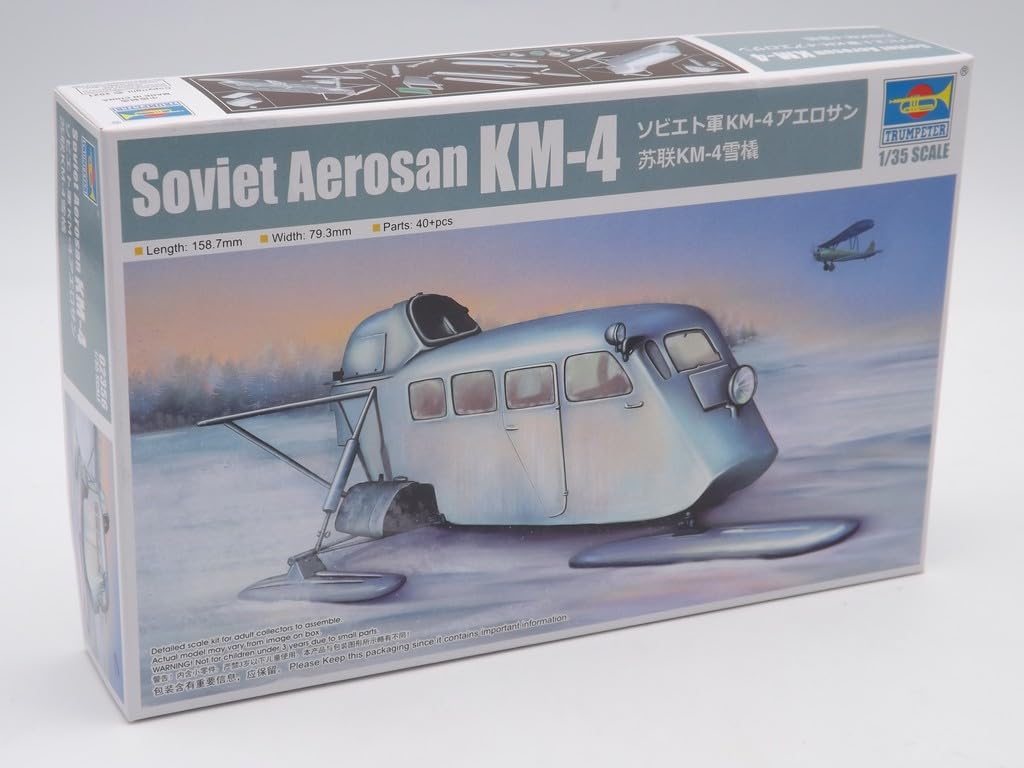 Trumpeter 1:35 - Soviet Aerosan KM-4