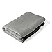 Waffle Weave Microfiber Drying Towel XL Gray Matter 25