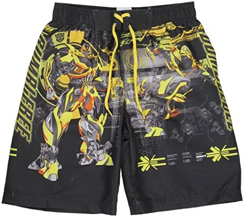 Transformers Little Boys' Bumblebee Swim Trunks (7)