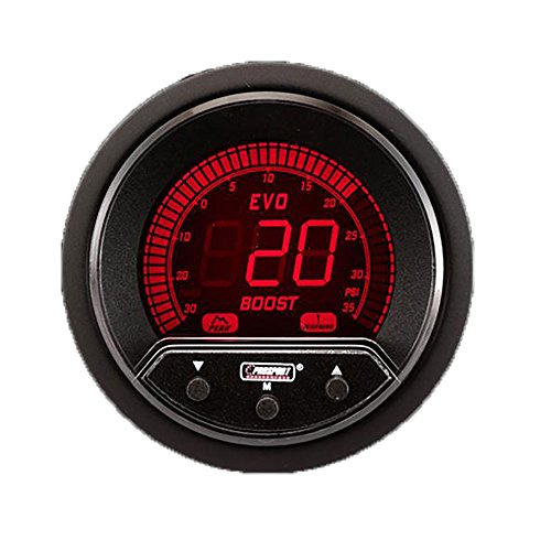 NEW Boost Gauge- Electrical Digital Green/white/red/blue Premium EVO Series 52mm (2 1/16)