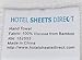 Hotel Sheets Direct Hand Towels, 4 Piece Set - Unbelievably Soft 13 x 29.5 (Set of 4 Hand Towels)