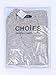 Choies Women's Acrylic V-Neck Hooded Long Sleeve Loose Sweater M Beige