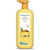 MAMAEARTH Ubtan Moisturizing Body Lotion with Turmeric & Saffron for Glowing Skin 400 ml | 48H Moisturization | Nourishes Dry Skin | 7in1 Total Care | 100% Natural Butter | Non-Greasy Smooth Skin