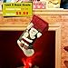 Classic Festive Decor Christmas Stockings 3D Cute Cartoon Santa Claus Stocking