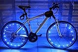 MAGINOVO Wheel Light LED Bicycle Bike Rim Lights Safety and Fun [2-Pack Bundle for 2 Tires]