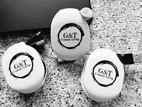 Automatic Cord Winders by G&T Country Living | Automatic Cord Winder for Headphones | Automatic Cord Winder for USB Cables | Automatic Cord Winder Earphone | Automatic Cord Winder Wire |