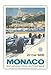 24th Monaco Car Racing GP - 22. Mai 1966 (May 22nd 1966) - Circuit de Monaco, Monte Carlo - Formula One - Vintage Advertising Poster by Michael Turner 1966 - Master Art Print - 13in x 19in