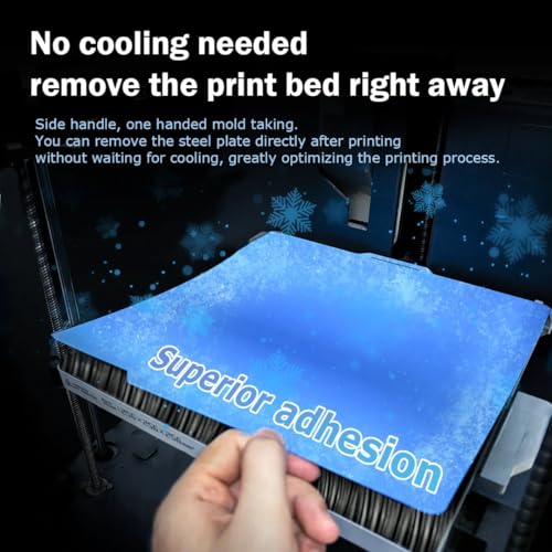for Bambu Lab X1C Plate P2S Build Plate A1 Build Plate for Bambu for Bambu Lab Cool Plate P1S Cool Plate for Bambu A1 Plate A1 Cool Plate Cool Plate Supertack for X2D/A1/X1,257x257MM