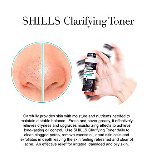SHILLS Blackhead Remover 3 Step Kit, Black Mask Peel Off, Purifying Charcoal Sebum Softener, Pore Minimizing Toner, Peel Strip Mask, Acne Black Mud Facial Masks (Kit) - Thumbnail 6