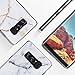 TORRAS Galaxy Note 8 Case, Note 8 Marble Case, Slim Fit Soft Flexible TPU Glossy Marble Design Case Cover for Samsung Galaxy Note 8(2017), White Black