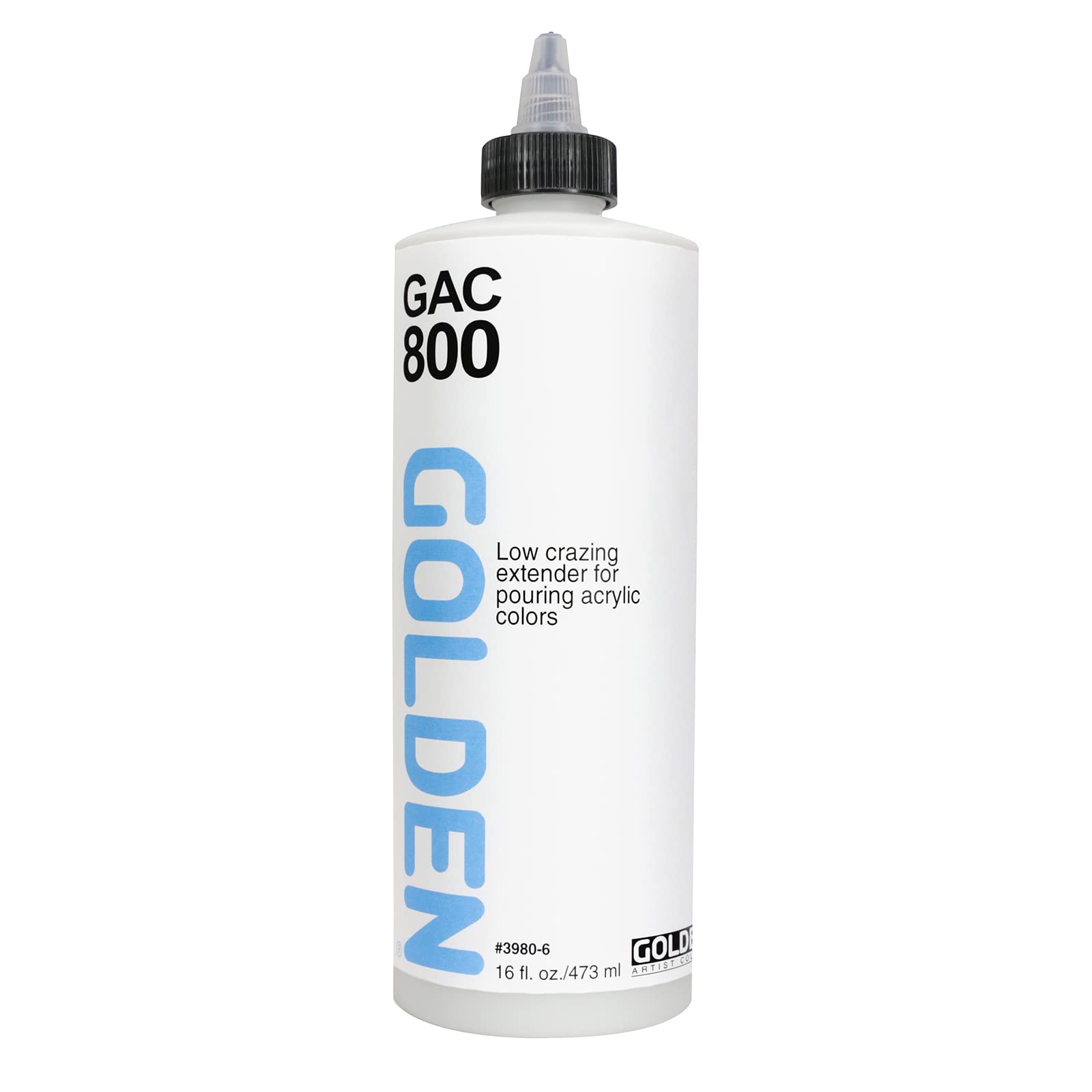 Golden 0003980-6 16Oz Gac 800 Heat Set Acrylic Series Paint