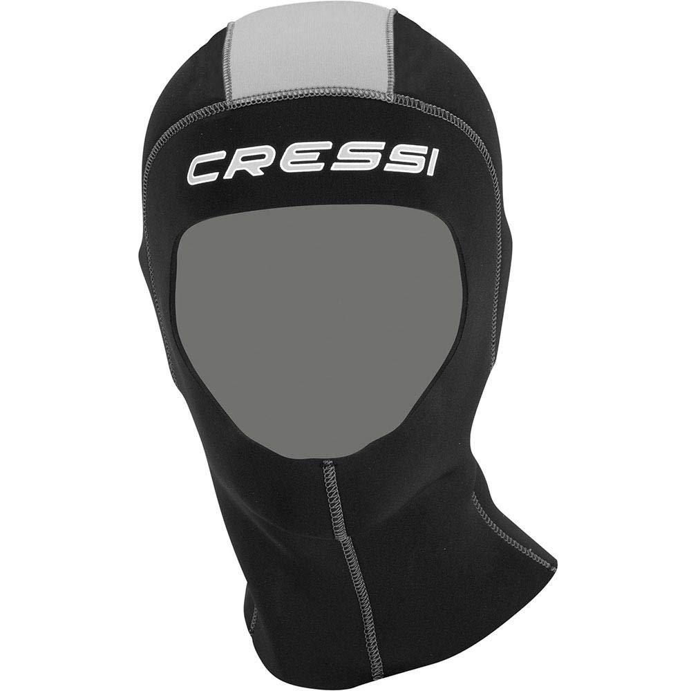 Cressi Men's Comfort Plus Neoprene Diving Hood - Black, X-Small/2 Years